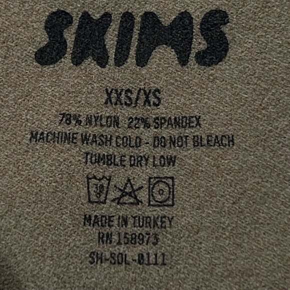 SKIMS Solution Short #2 NEW Shapewear Right Leg‎ Exposed Oxide XXS/XS - Picture 10 of 12